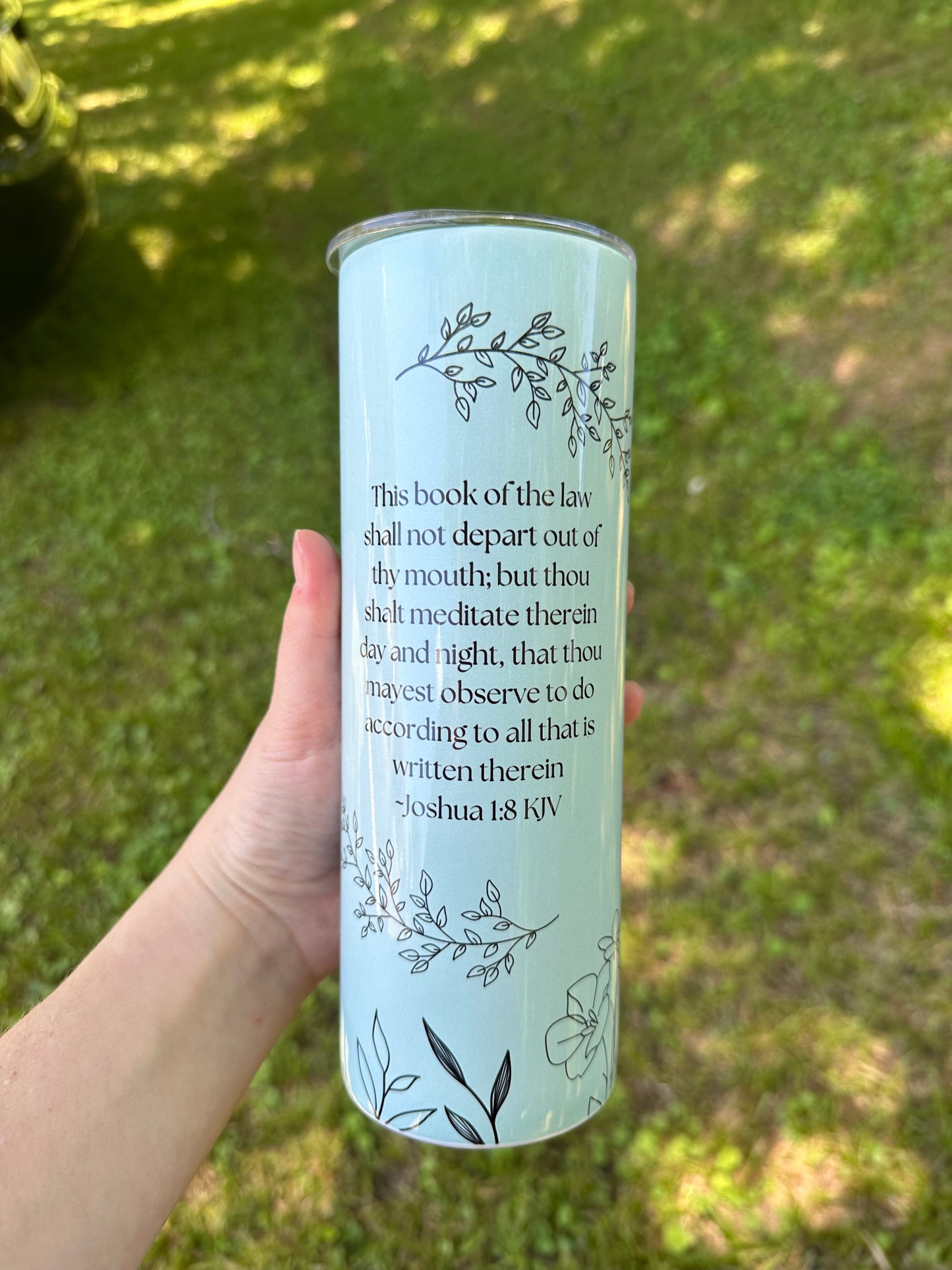 Bible Verse Tumbler
