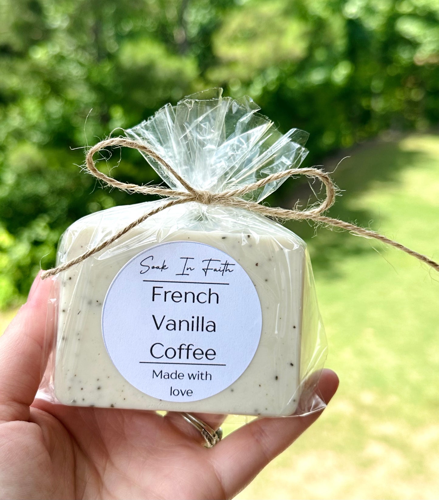 French Vanilla Coffee Soap