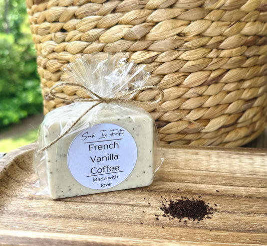 French Vanilla Coffee Soap